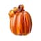 Glitzhome® 5.5" Multi Striped Glass Pumpkin
